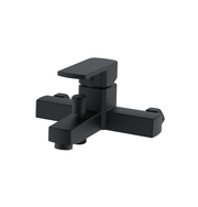 OneLife P06-100b полимерный смеситель для ванны/душа, черный