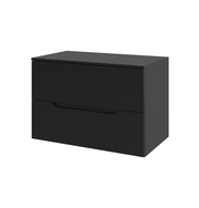 Orange Line Li-70TubMDF Тумба подвесная 70 столешница МДФ, матовый черный