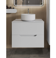 Orange Line Li-70TuwMDF+B07-345W тумба с раковиной подвесная 70 см, белый