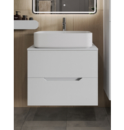 Orange Line Li-70TuwMDF+B07-600W тумба с раковиной подвесная 70 см, белый