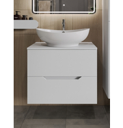 Orange Line Li-70TuwMDF+B08-585w тумба с раковиной подвесная 70 см, белый