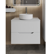 Orange Line Li-70TuwMDF+B09-360W тумба с раковиной подвесная 70 см, белый