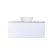 Orange Otto Ot-100TuMDF+B08-360W тумба подвесная с раковиной